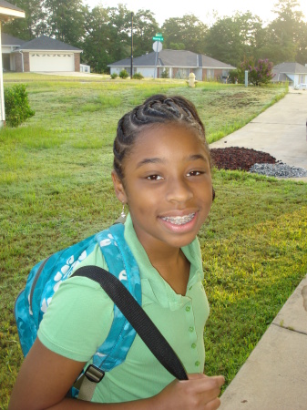 My youngest daughter Tre'