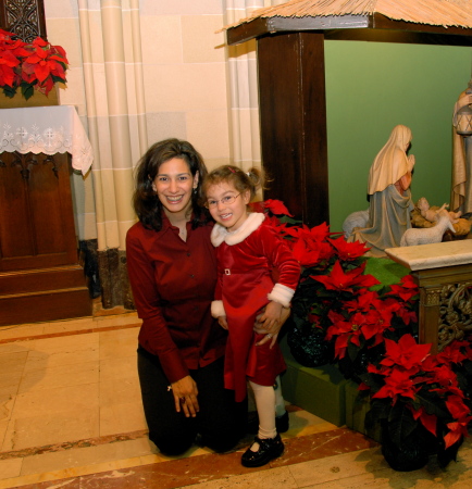 Christmas 2007- Mom and Marisa