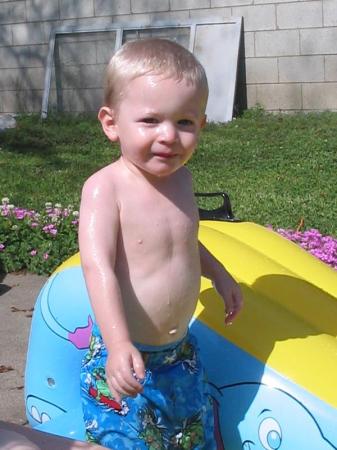 Ben's son, Will Taylor Jordan- 22 months old