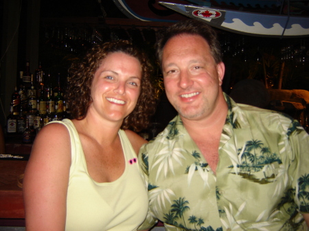 Heather and Jeff in St. Maarten ~10 yr. anniv.