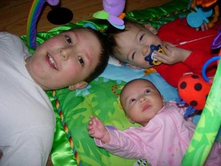 My three kids - March 2007