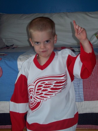 Cody saying the Red Wings are #1!