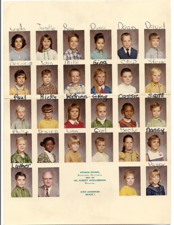 1968 - 1970 class photos