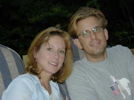wife and me in 2001