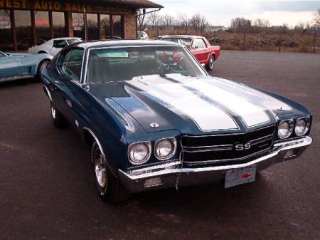 My Blue 70 Chevelle SS