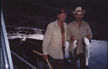 I'm the Lloyd twin with the fish ( Lk Powell 2005)