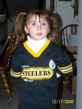 Little Pittsburgh Steeler Fan