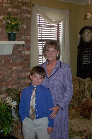 our GRANDson, Zach and me (Easter 2005)