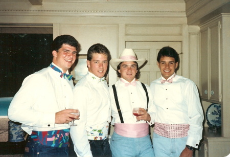 One of many proms  - 1987