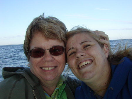 Susie and Gay on the Chesapeake Bay