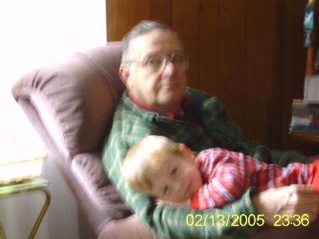 My daddy and grandson