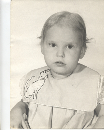 Moi! As a baby (circa...I'm not telling you)