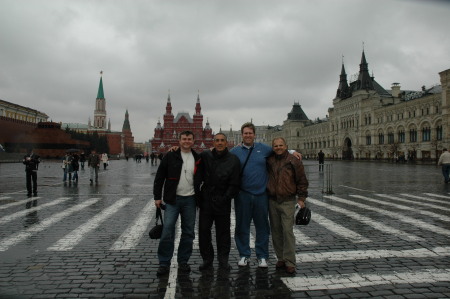 Red Square in Moscow April 2006