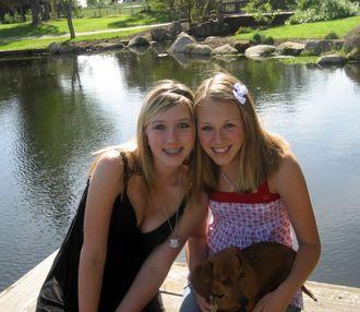 My Girls on Easter 2007