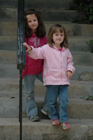 Granddaughters Jillian & Emma