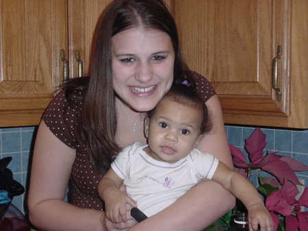 Daughter Krysten with Granddaughter Ariyanna