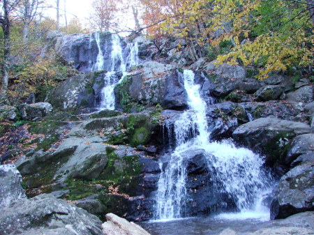 Waterfall Along Skyline Drive