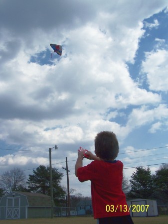 Donnie and his Kite!