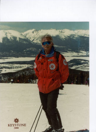 Me at work with the Ski Patrol at Keystone