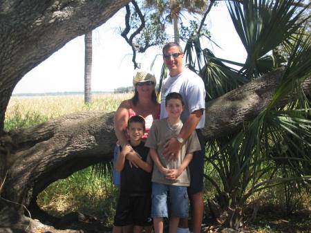 Myakka Park in Florida - Family picture