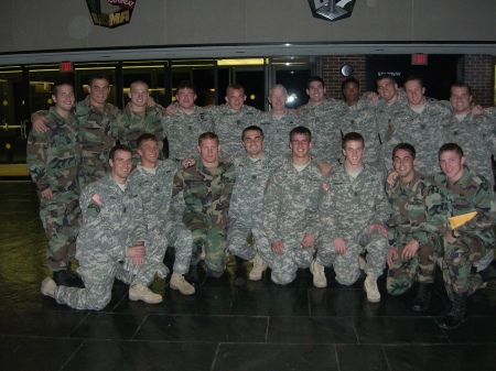 Chris Wallgren's graduation group-West Point 5/07