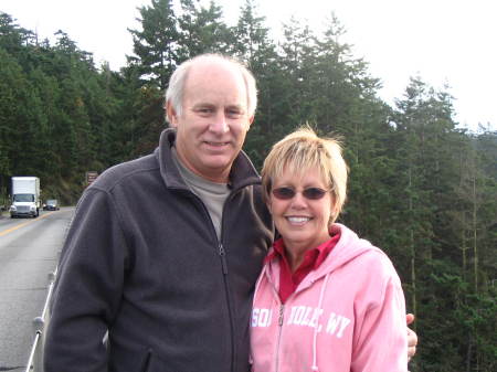 My husband Larry and I in Seattle on vacation