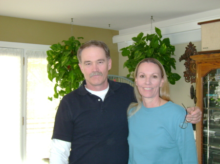 Tim Callahan and Laurie Nieman, when he visited me in Feb '07