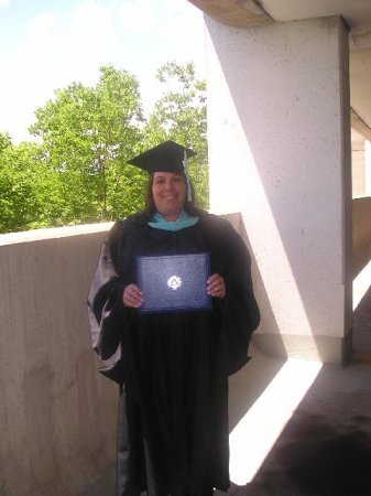 Graduating with my Masters in Education