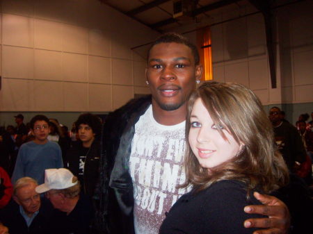 Jermain Taylor with my neice