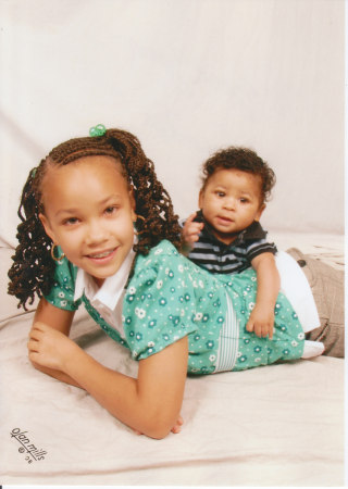 NALANNI 8YRS. & AMARE DAVID 5 MOS.