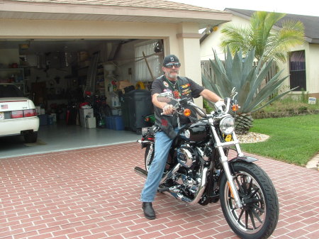 ME and my PATRIOT edition HARLEY