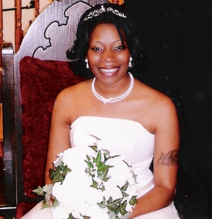 On my wedding day 4-30-05