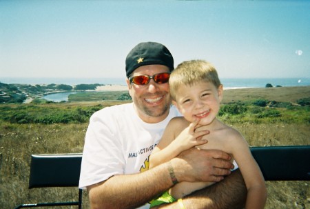 Hunter & Me - Bodega Bay 2006