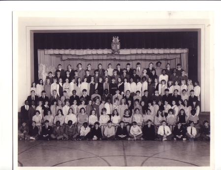 8th Grade Class #20, 1970