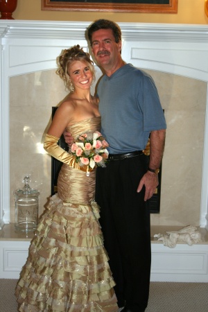 Christen and her dad prom night 2007