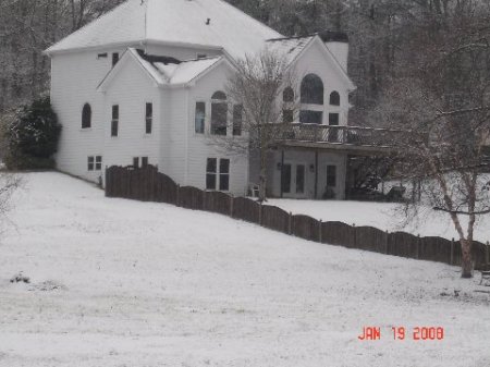 Jan 08 snow-back of house 1