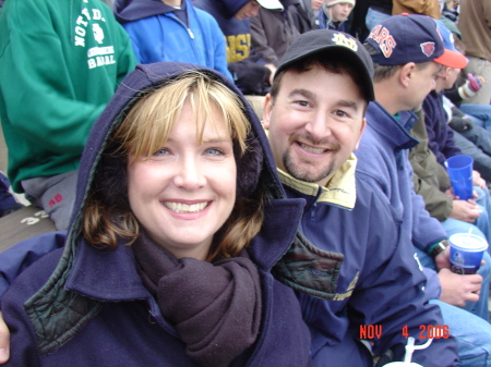 At a Notre Dame Game 11-8-06