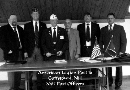 American Legion Post Officers