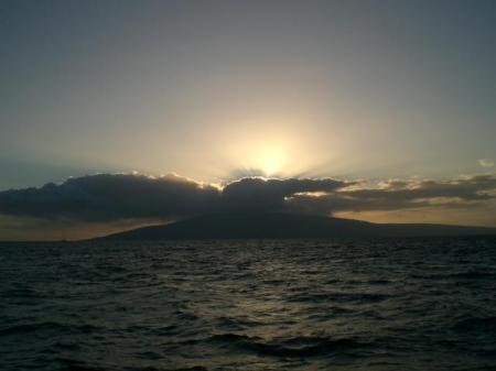 Sunset in Hawaii (Off Maui) 2007