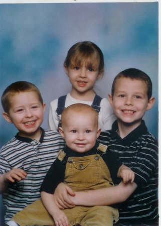 Hunter, Hannah, Spencer and Hyrum - the Utah Four