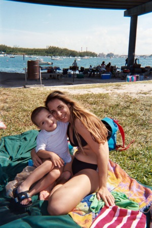 ME & KANE AT THE BEACH