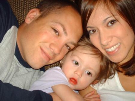 My brother Jimmy and his wife Melissa and daughter Kylee