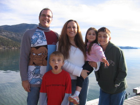 Our family in Tahoe - November, 2006