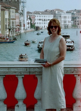 Sue in Venice 2002