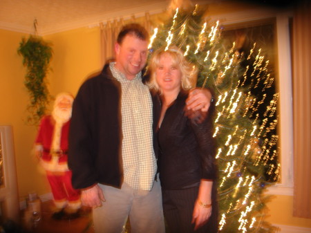 Linda and I Christmas 2006