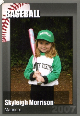 Skyleigh baseball 2007