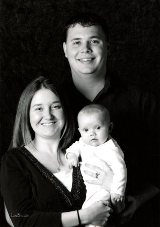 My Son Justin, Wife Amber, & Daughter Hope