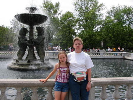 My mother-in-law Gail and Heather at Detroit Zoo