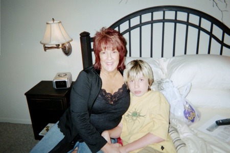 Me and my son Stryder the day I found out I would be ill for awhile, Yosemite 2005