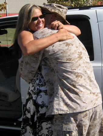 My sis Terri & her hubby who just came back from Iraq - Sept. 2007